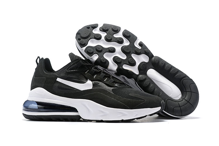 Nike Air Max 270 React Black White Shoes - Click Image to Close